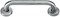 Robustline 19mm Stainless Steel D Type Door Handle Entrance Entry Commercial Office Store Front Door Handlesets Timber Wood Door Pull Push Handles (300mm)