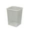 Lavish High Quality Office Square Metal Mesh Waste Dust Trash Bin Basket Can-Large Black And Silver Each 1 Unit