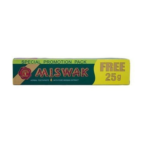 Dabur Miswak Herbal Tooth Paste 50+25G
