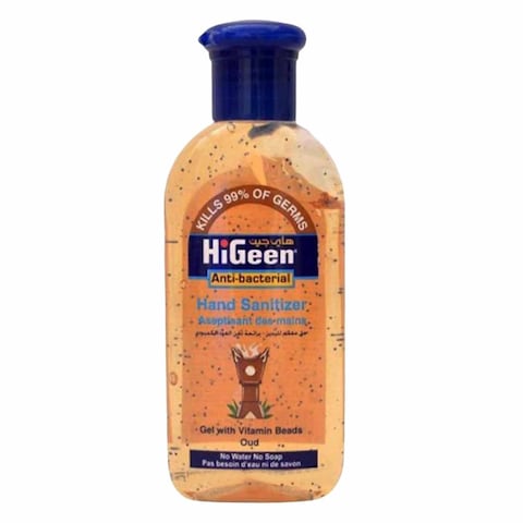 HiGeen Hand Sanitizer Gel With Oud 110ml