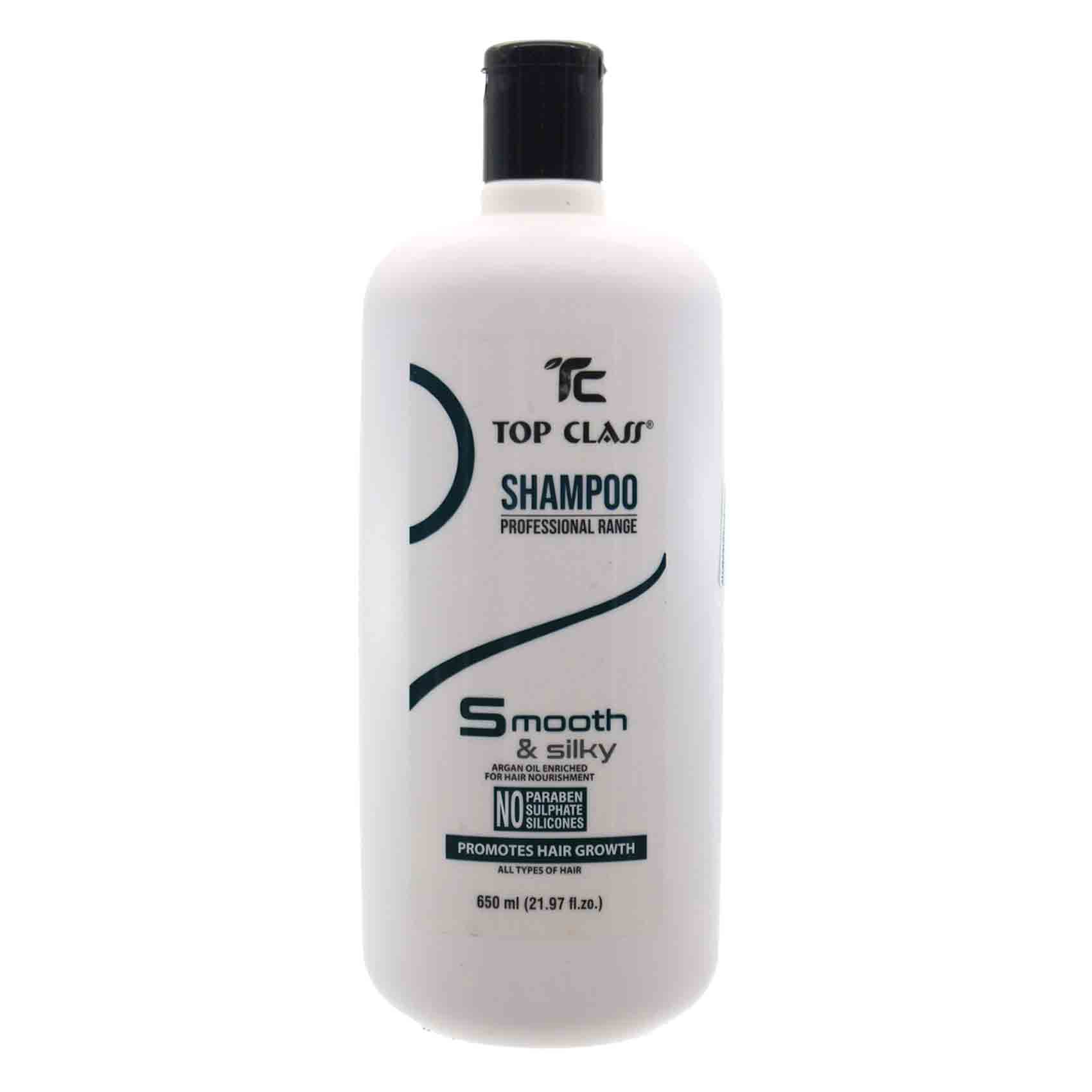 Top Class Smooth And Silky Professional Shampoo 650ml