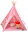 Home Canvas Children's House Tent Girl Toy House Tent, Indoor Play House Tent Outdoor Camping Tent 180&times;137 cm