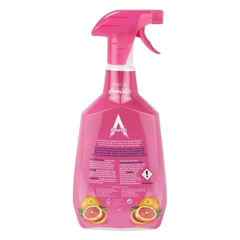 Astonish Ruby Grapefruit Kitchen Cleaner 750ml