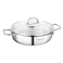 Korkmaz A1658 Perla Low Casserole 3L (24x60.5cm) Silver
