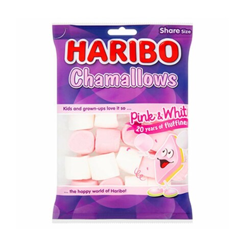 Haribo Chamallows Pink &amp; White 140GR 