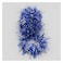 Carrefour Shiny Decorative Tinsel Garland 9cmx2m Blue/Silver