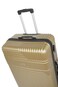 Senator Hard Case Trolley Luggage Set of 4 Suitcase for Unisex ABS Lightweight Travel Bag with 4 Spinner Wheels KH120 Gold