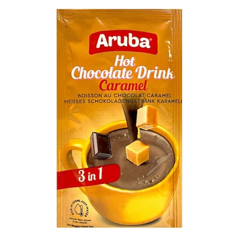 Aruba Chocolate Caramel 3-In-1 Hot Instant Drink 26GR