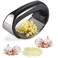Manual garlic Crusher Arc shaped Stainless Steel Garlic Grinder Slicer Chopper Mincer Crusher mincer