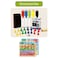 Little Story Artist Double Sided Handbag Drawing Board (31 Pcs) W/ Board Game - Green