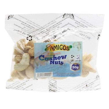 Amigos Roasted Cashew Nuts 50g