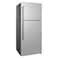 Haier Top Mount Fridge HRF-567SS Silver 410L