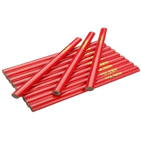 Tolsen Carpenter Pencil, 42021, 12PCS