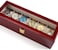 Doreen 10 Slots Watch Box Watch Display Case Storage Organizer Large Glass Top (Color : 6 Grids)（GC1646A）