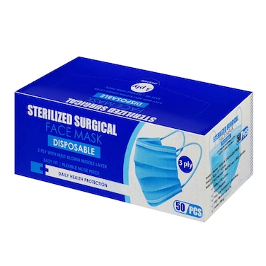 Lp Face Masks Disposable 50Pcs