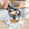 Orchid Egg Cracker Egg Separator Tool, Egg Opener with Egg Yolk White Separator Food Grade Eggshell Cutter Creative Kitchen Gadgets