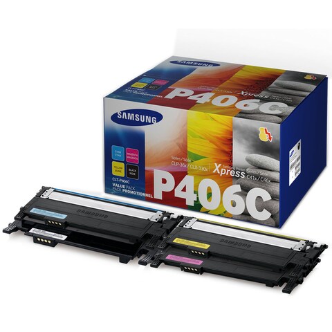 SAMSUNG TONER TP406C VALUE PACK