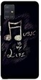 Theodor - Samsung Galaxy A51 Case Cover Music Is The Sounf Of Soul Flexible Silicone Cover