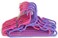 Doris Doll Boutique Doll Hangers Set Of (12) 6 Lavender Plastic And 6 Pink Fits 18 American Girl Doll Clothes, Doll Accessories