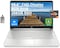 HP 2021 15.6&quot; FHD Laptop, AMD Ryzen 5-5500U Processor (Beats Intel i7-1065G7), 8GB RAM, 256GB PCIe SSD, AMD Radeon Graphics, HD Webcam, HDMI, Bluetooth, Wi-Fi, Windows 10, Silver, 32GB USB Card