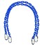 Rbwtoys Heavy Duty Swing Chains Pair Fully Coated 120cm With 4 Free Threaded Quick Links Water, Resistant Anti-Rust Iron Link RW-13135 (Blue)