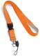 Other 20Mm Orange Polyester Lanyard X 12 Pieces