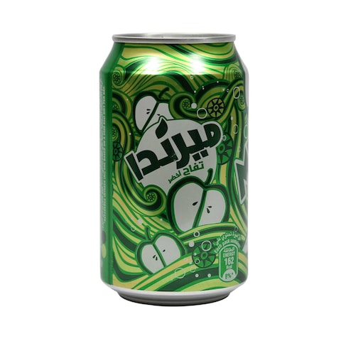 Mirinda Green Apple Soft Drink Can 330ml