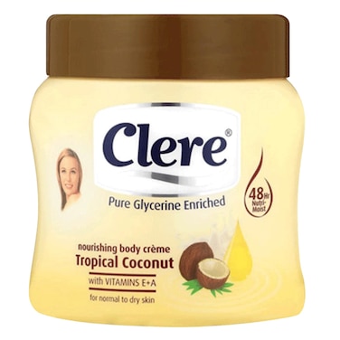Clere Coconut Body Cream 500Ml