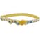 Coastal 3/8" Safe Cat Flower Frenzy Adj.Breakaway Collar Yellow