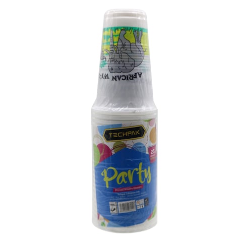 TECHPAK GLASSES WILDLIFE 300ML 25P