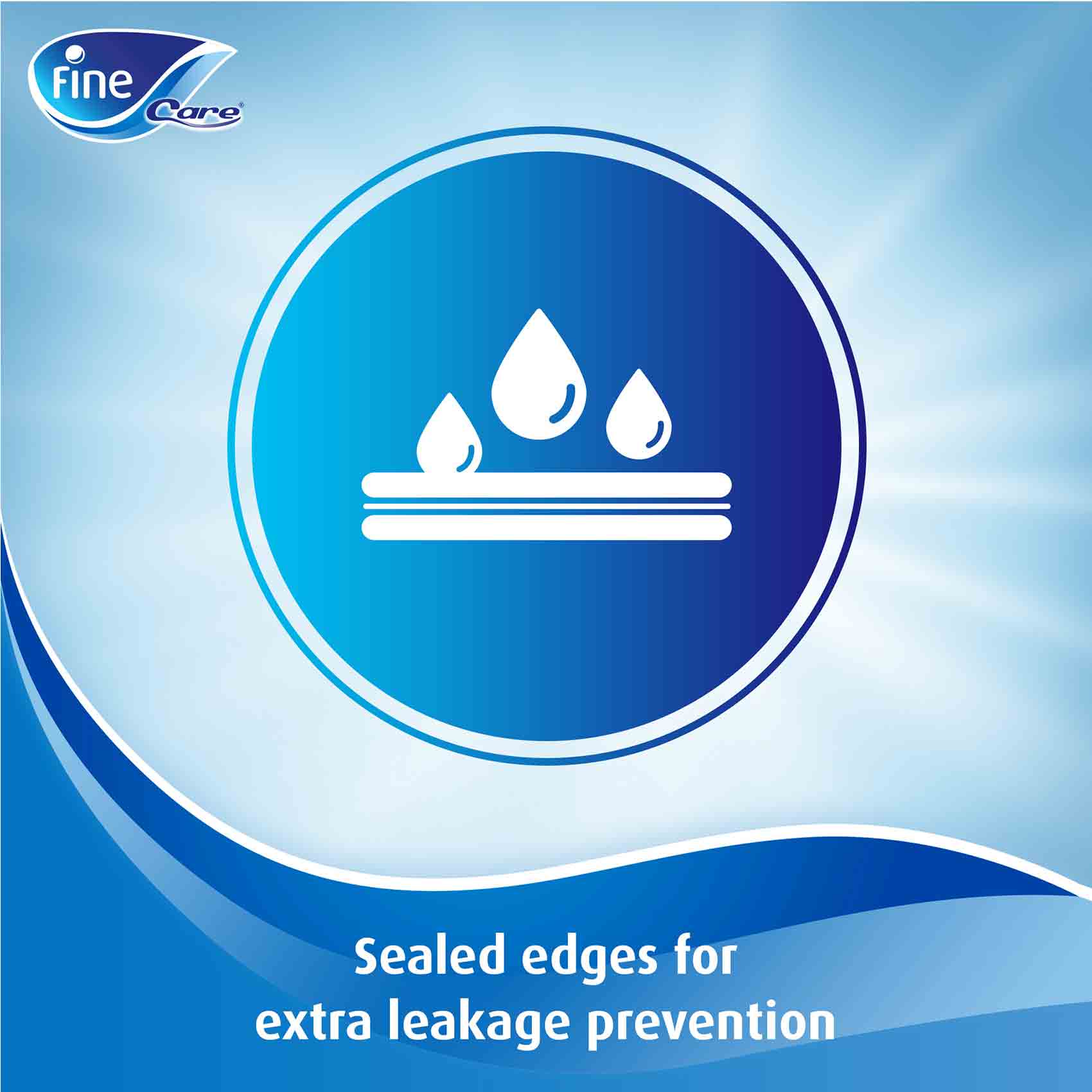 Fine Care Underpads Size 90 X 60Cm 20 Disposable Underpads product thumbnail 2