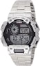 Casio - Mens Quartz Watch, Digital Display And Stainless Steel Strap AE-1400WHD-1AVEF