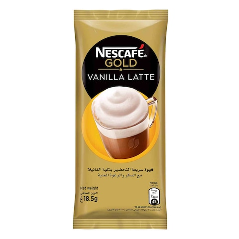 NESCAFE Gold Cappuccino Latte Vanilla 18.5 Gram