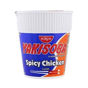 Nissin Yakisoba Instant Pancit Spicy Chicken Flavor 77g