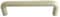Robustline D Shape Door Handle For Drawer Cupboard Ivory