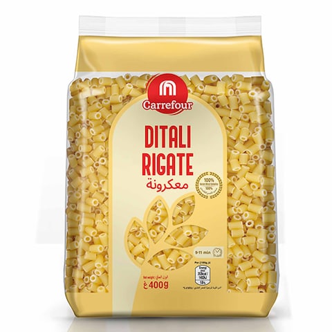 Carrefour Pasta Ditali Rigati 400G
