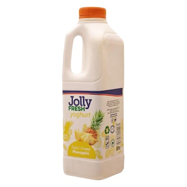 Jolly Fresh Yogurt Pineapple Bottle 1L