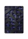 Theodor - Protective Case Cover For Apple iPad 7th Gen 10.2 Inch Dark Grey/Blue