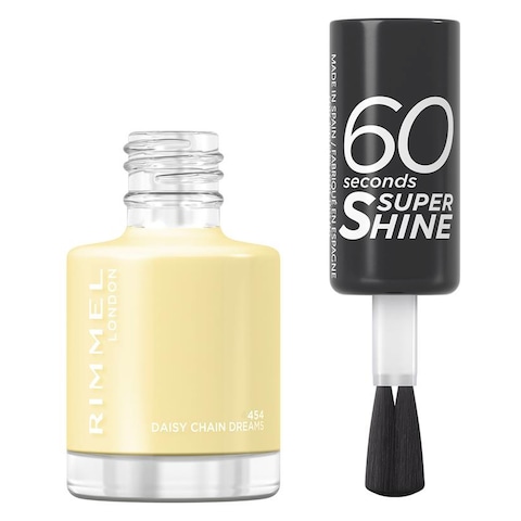 Rimmel London 60 Seconds Super Shine Nail Polish 454 Daisy Chain Dreams 8ml