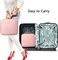 Generic Travel Makeup Train Case Makeup Cosmetic Case Organizer Portable Artist Storage Bag 10.3'' With Adjustable Dividers For Cosmetics Makeup Brushes Toiletry (Pink)