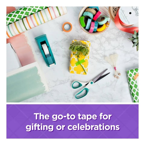 3M Scotch Gift-Wrap Tape with Dispenser 15 0.75x650inch