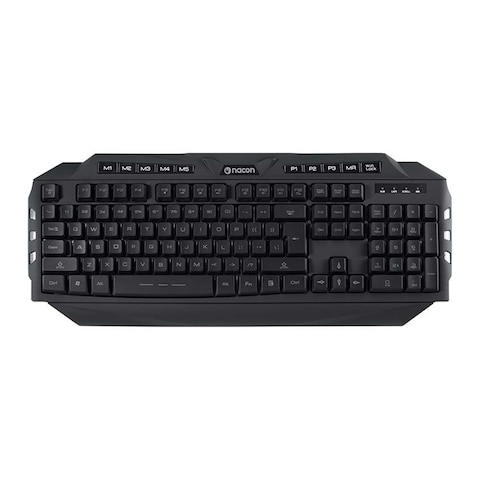 Nacon CL-200U Wired Gaming Keyboard - Black