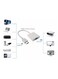 Generic - HDMI To VGA Video Cable Adapter White