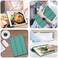 TRON New iPad 10.2 Inch Case 2021 9th Gen/ipad 8th Gen 2020 /ipad 7th Gen 2019 with Pencil Holder, Slim Stand Hard Back Shell Protective Smart Cover Case For iPad 10.2 / 10.5'' 2017 (Green)