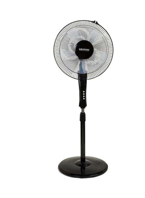 Krypton 60W 16-Inch Stand Fan KNF6027 Black