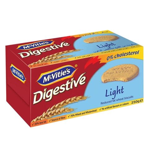 McVities Digestive Light Biscuits 250g