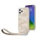 Moshi ALTRA Apple iPhone 12 / 12 Pro Case - AntiMicrobial Slim Shell Cover, Drop Protection, Detachable Wrist Strap w/ Snapto System, Wireless Pass-Through Charging Compatible - Beige