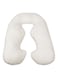Generic - U-Shaped Maternity Pillow Cotton White 120X80Centimeter