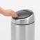 Brabantia Touch Bin Deluxe (Matt Steel)