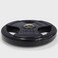 Sky Land Rubber Gym Weight Plate, Em-9264 - 15 Kgs (Black)